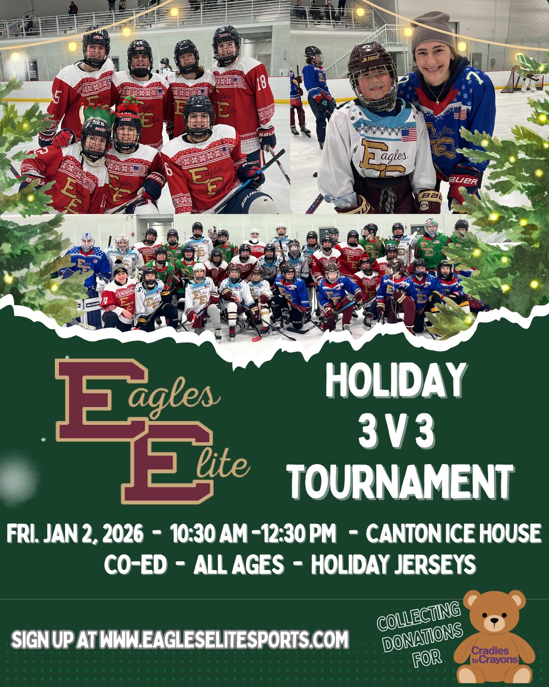 Holiday 3 on 3 tournament